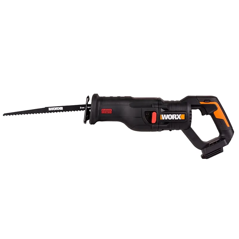 Сабельная пила WORX WX516 20V бесщеточная аккумуляторная — детальное фото